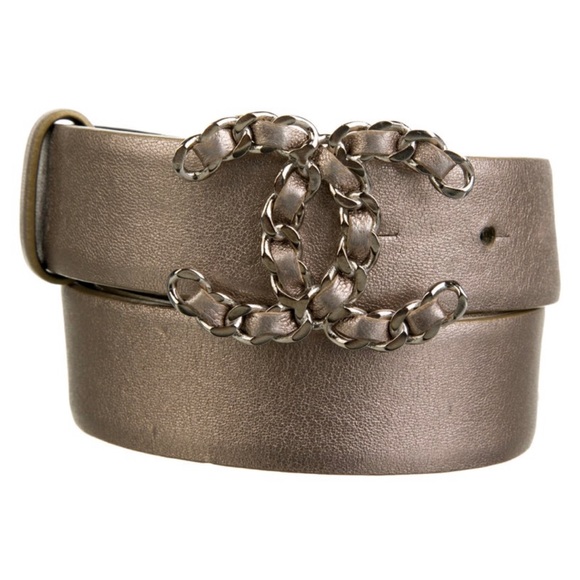 Chanel Interlocking CC Logo Belt - Picture 3 of 12